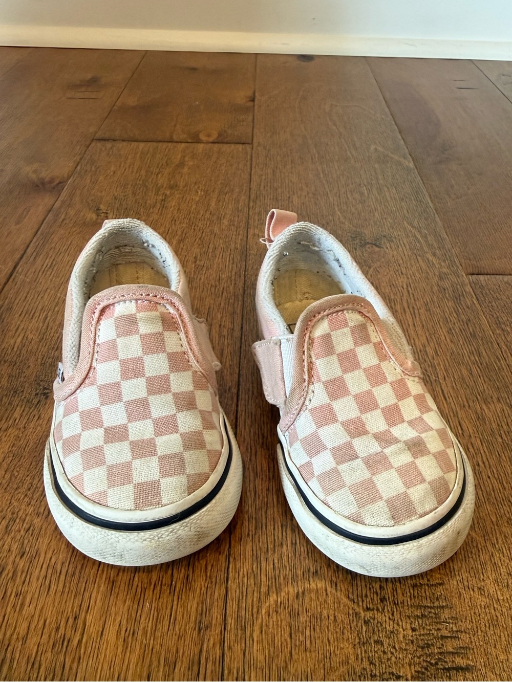 Vans Toddler Slip On Checkerboard Shoes